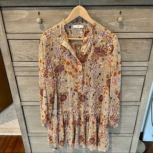 Mango babydoll dress